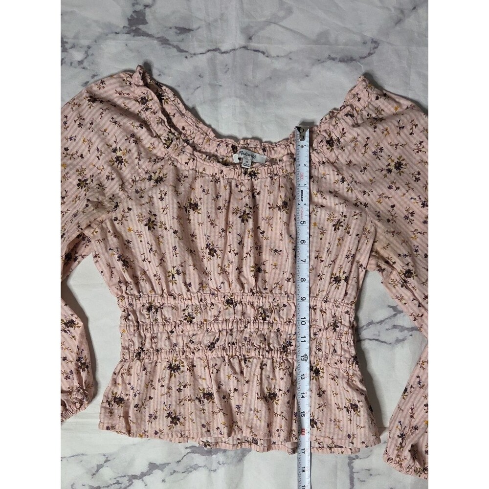 Madewell Sophia Top In Bouquet Floral - Picture 3 of 6
